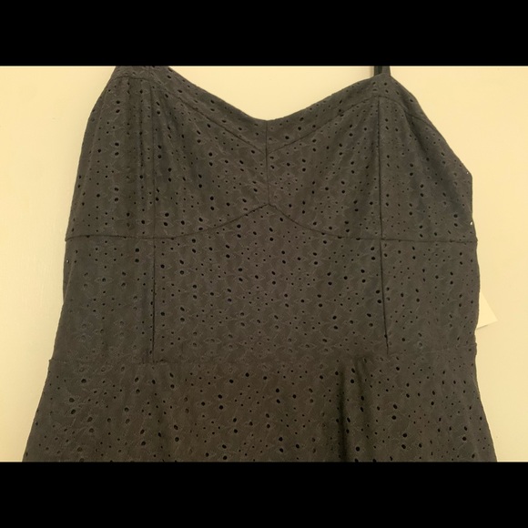 Aeropostale Eyelet Skater Dress w/ Cut Out Back - Picture 2 of 5